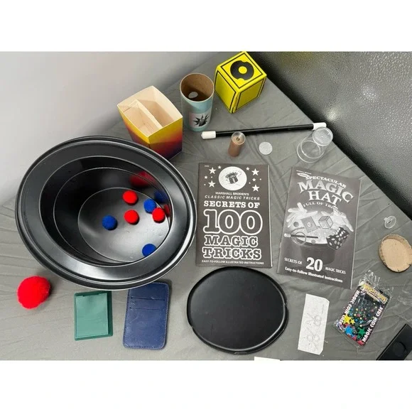 MARSHALL BRODIEN SPECTACULAR MAGIC HAT KIDS MAGIC KIT SECRETS OF 120 MAGIC TRICK - Picture 5 of 12